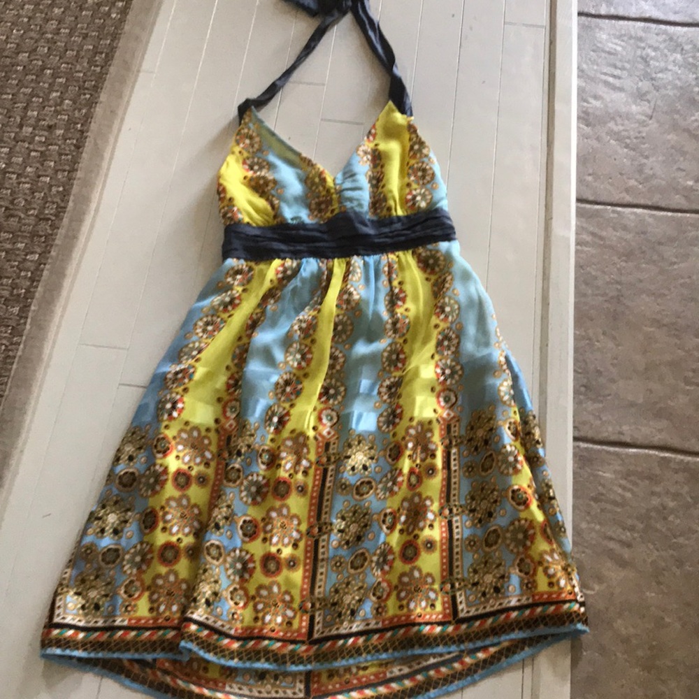 Halter style dress